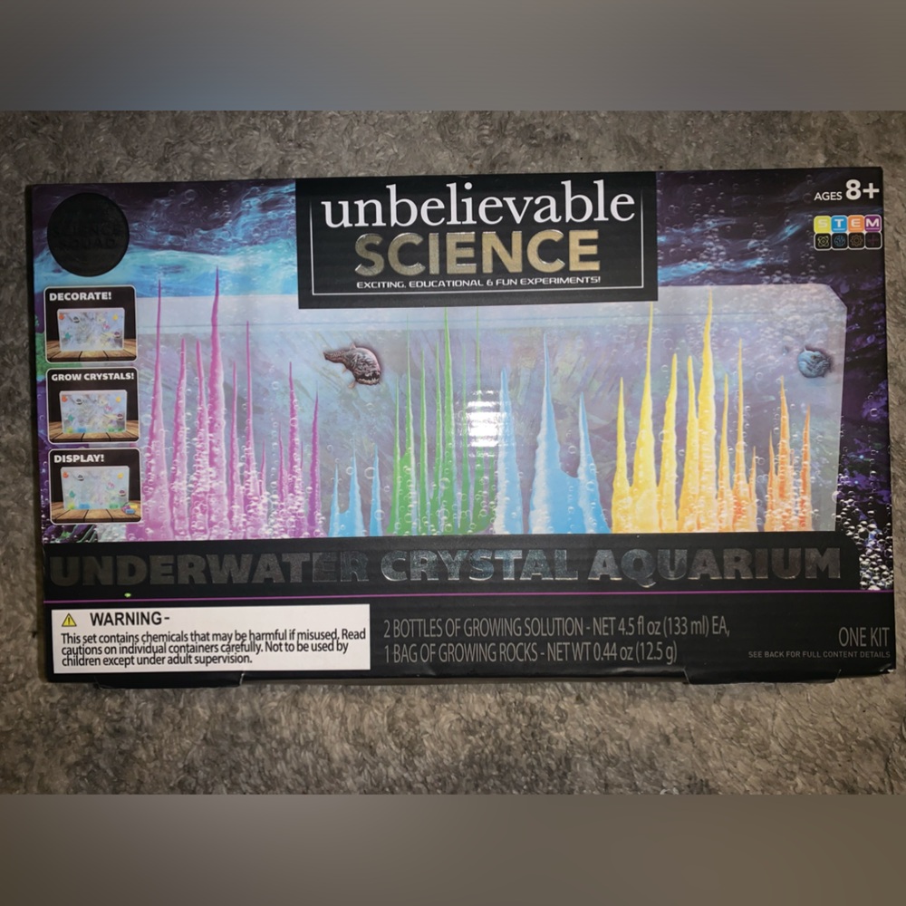 Unbelievable Science Underwater Crystal Aquarium